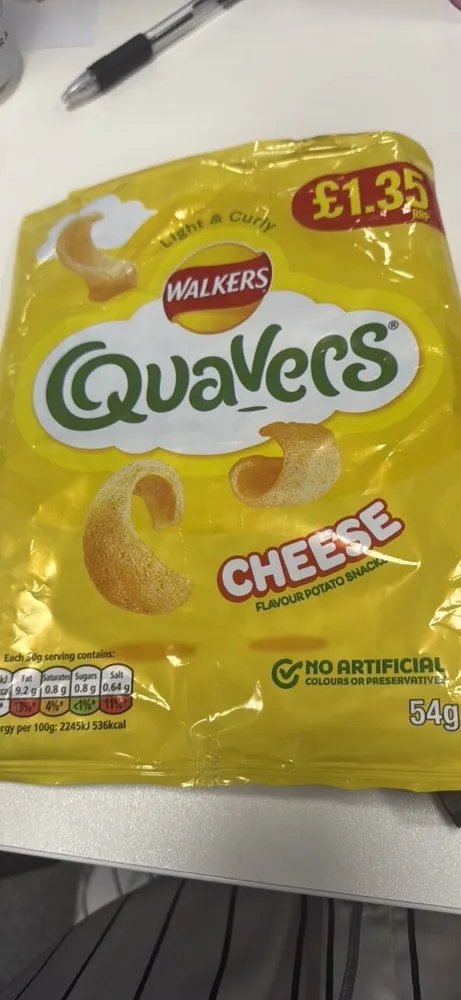 CHEESE FLAVOUR POTATO SNACK