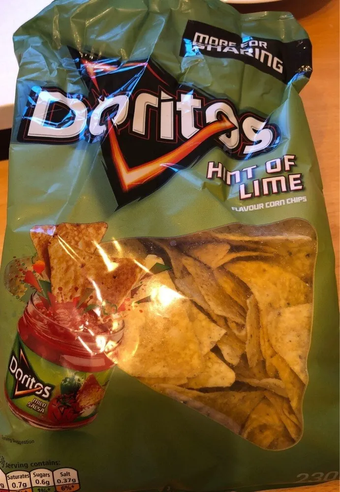 Doritos hint of lime