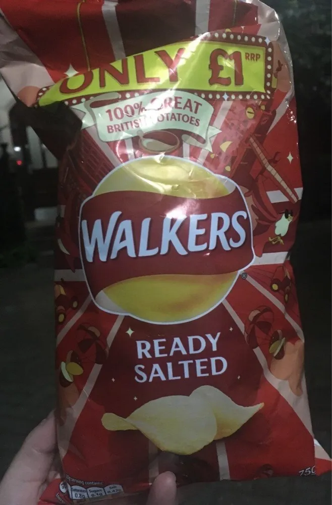 Walkers ready salted