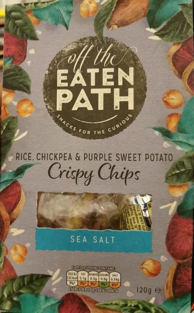 Rice, Chickpea & Purple Sweet Potato Sea Salt Crispy Chips