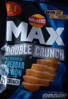 Max Double Crunch Loaded Cheese and Onion