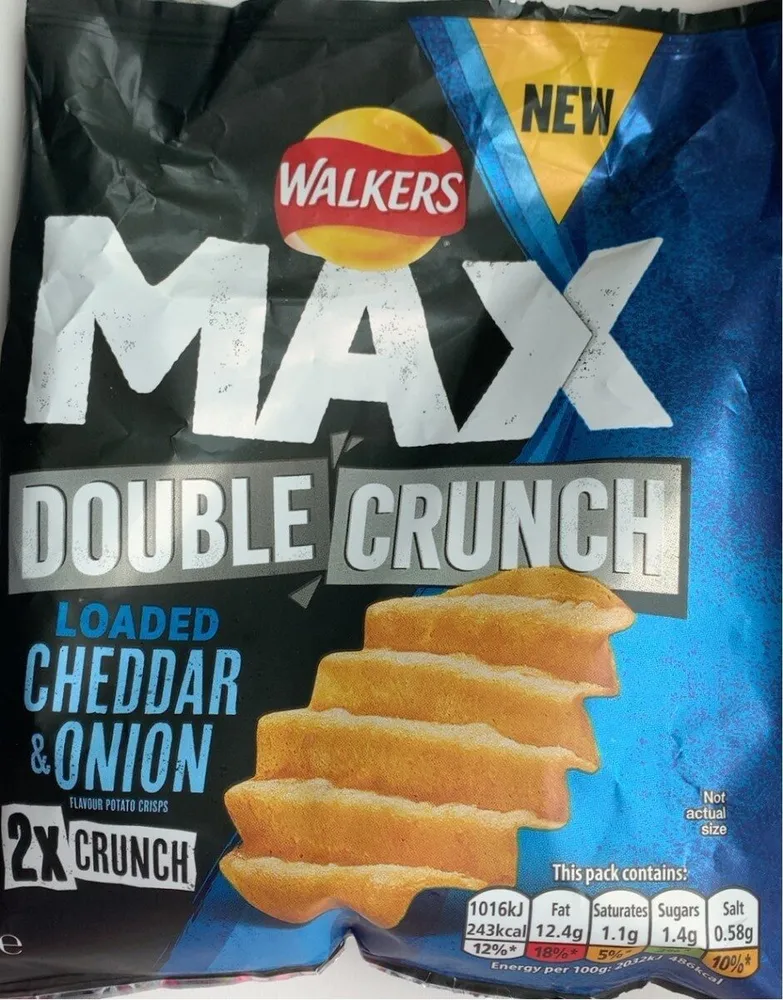 Max Double Crunch Cheddar & Onion