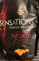 Mexican smoked chilli coated peanuts