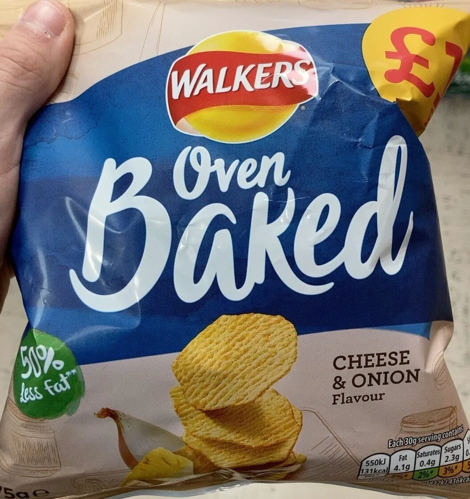 Oven baked cheese and onion