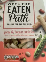 Pea and Bean Sticks (Sour Cream and Black Pepper)