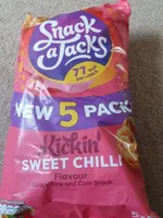 Snack a Jacks Sweet Chilli Flavour Rice and Corn Snack