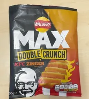 Max double crunch kfc zinger crisps