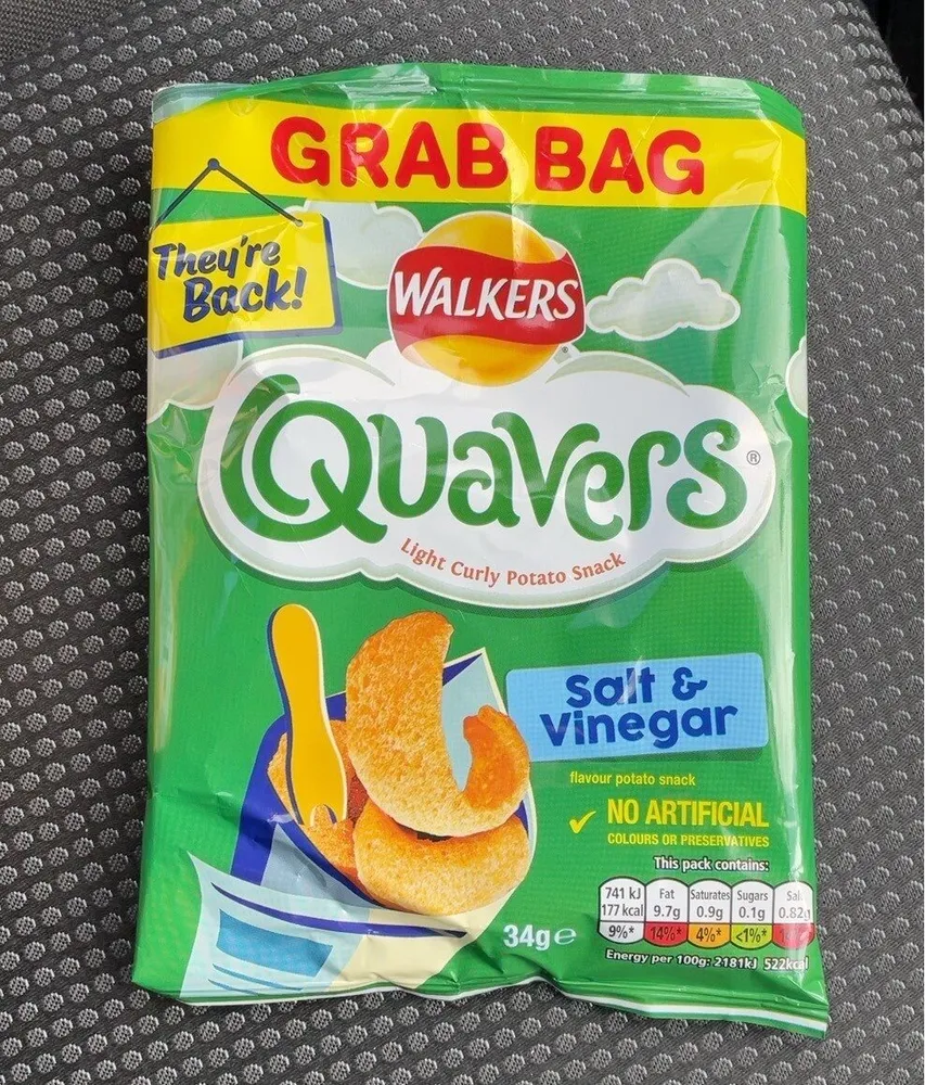 Salt & Vinegar Quavers