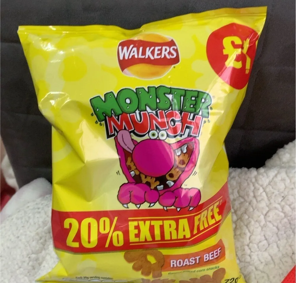 Monster munch roast beef