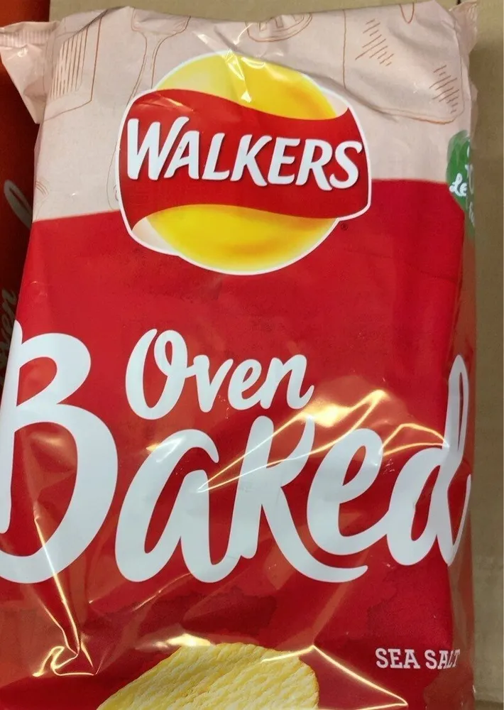 Oven baked sea salt crisps