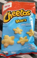 Cheetos stars mild cheese flavour