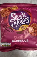 ' Snack a Jacks sizzlin barbecue
