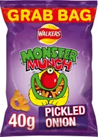 Monster Munch Pickled Onion Flavour Baked Corn Snack