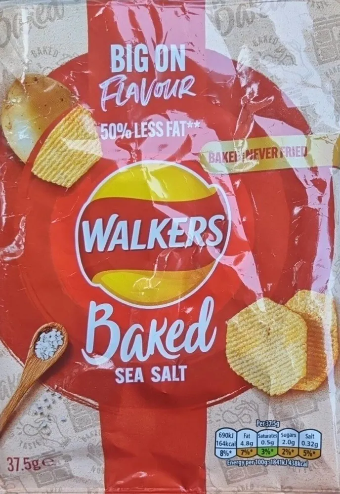SEA SALT FLAVOUR BAKED POTATO SNACK