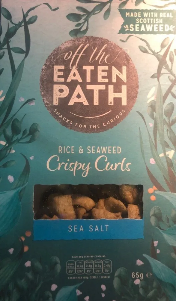 Rice & Seaweed sea salt curls