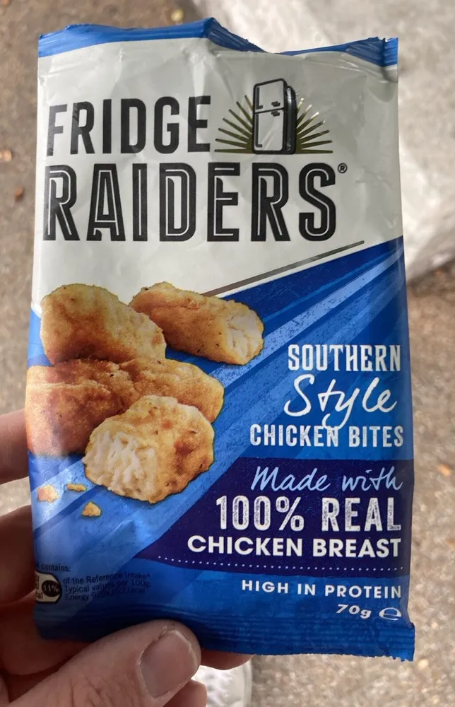 FRIDGE RAIDERS Contains: of the SOUTH S CHICKEN Ma