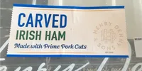 carved irish ham