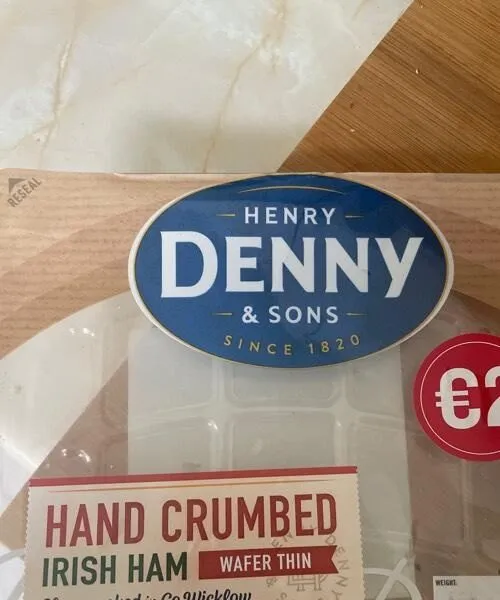 HAND CRUMBED WAFER THIN HAM SLICES