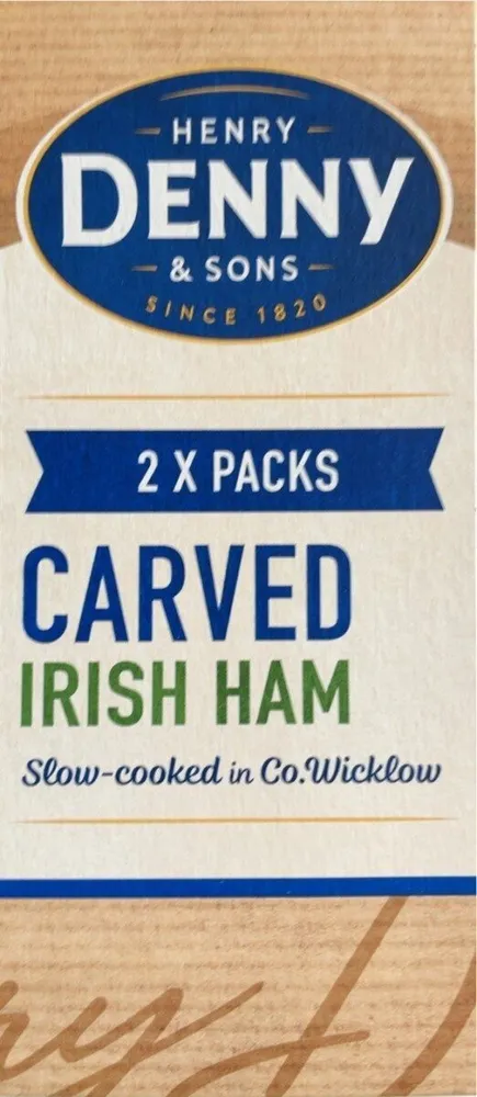 Carved Irish Ham