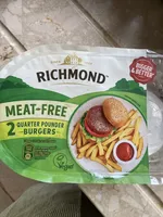Meat free Quarter Pounder Burgers