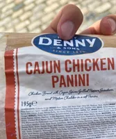 Cajun chicken panini