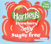 Hartley's Sugar Free Strawberry flavour jelly