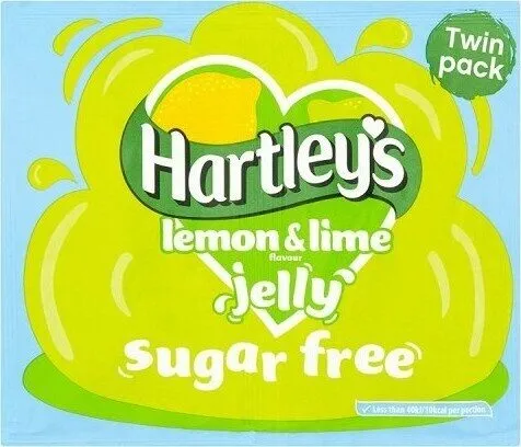 Lemon & Lime Flavour Jelly Sugar Free Twin Pack