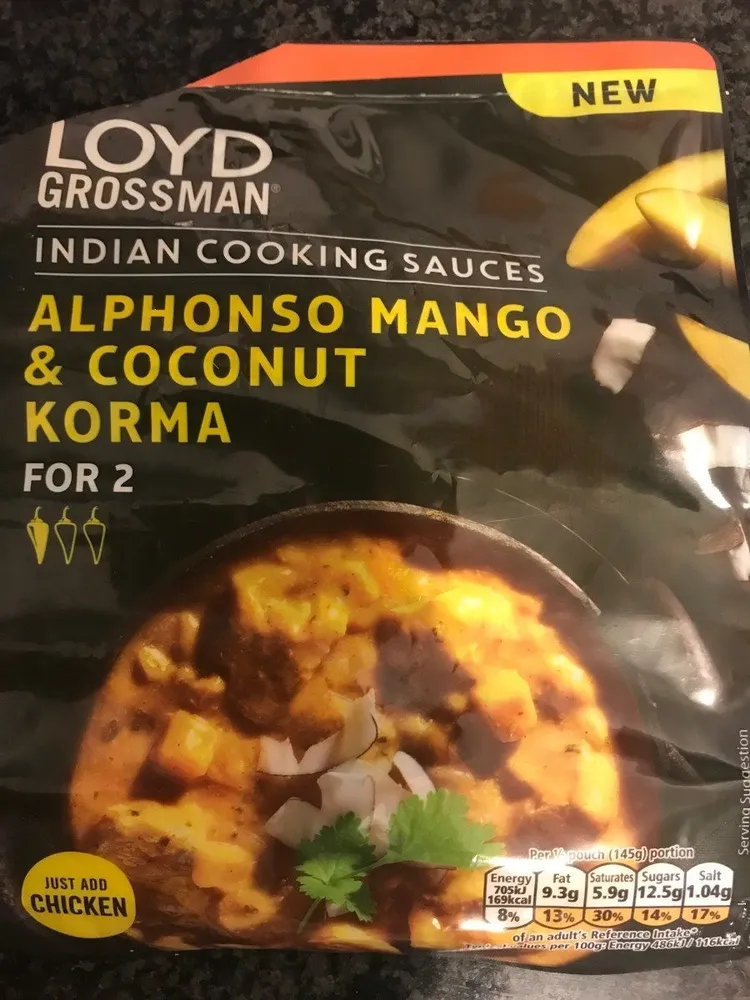 Alphonso Mango & Coconut Korma