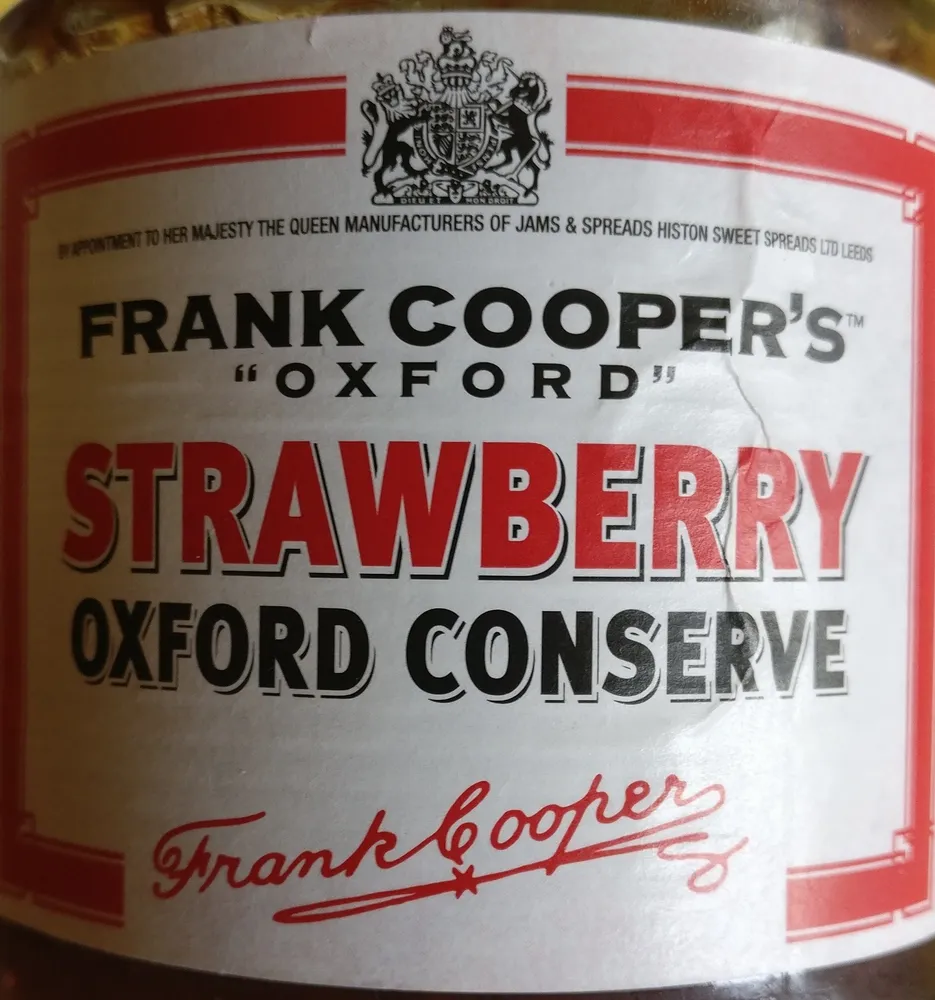strawberry Oxford conserve