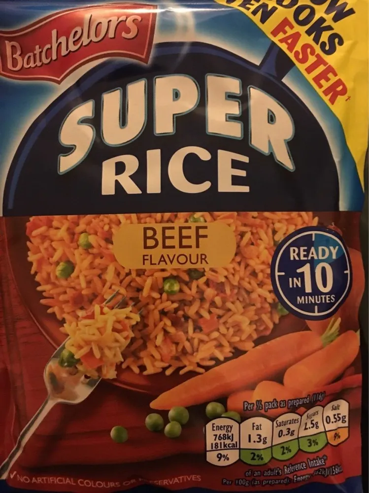 Super Rice Beef Flavour