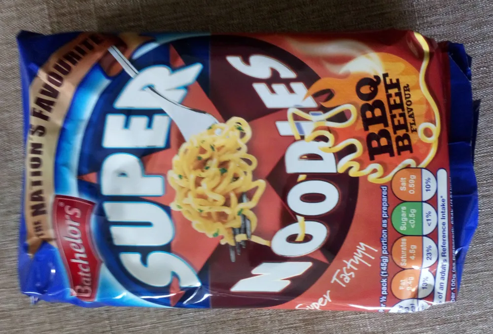 Super Noodles BBQ Beef Flavour