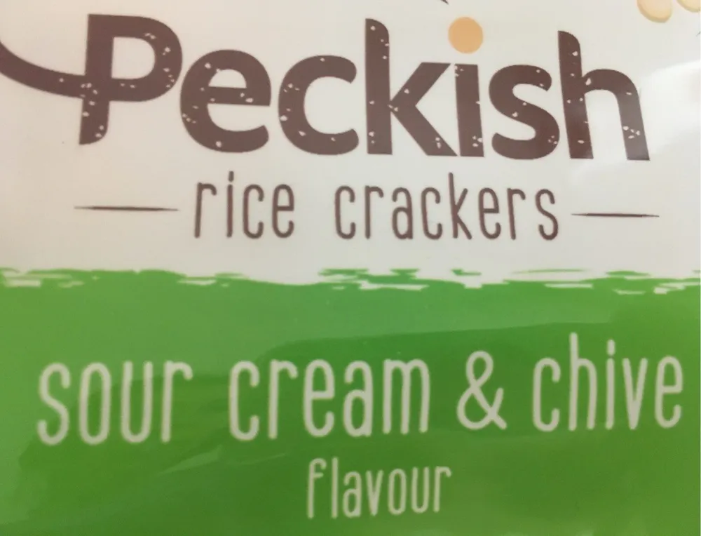 Rice cake Sour cream & chive