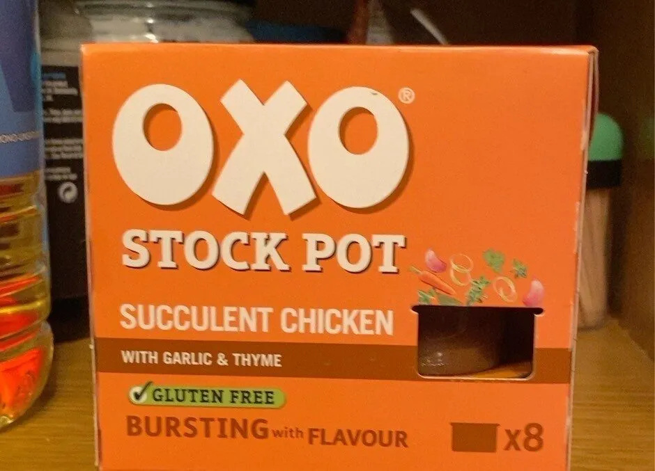 Succulent chicken stock pot