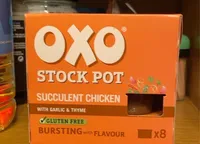 Succulent chicken stock pot