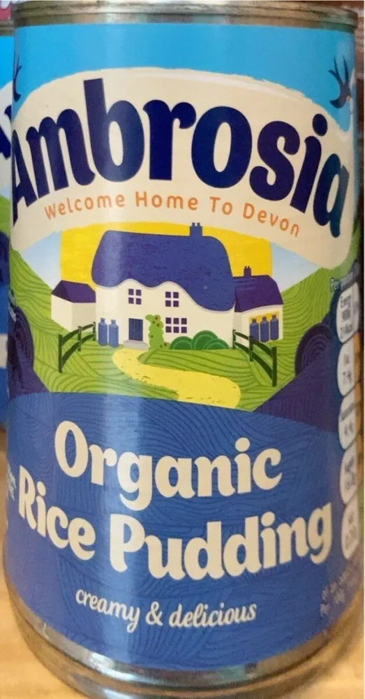 Organic Rice Pudding