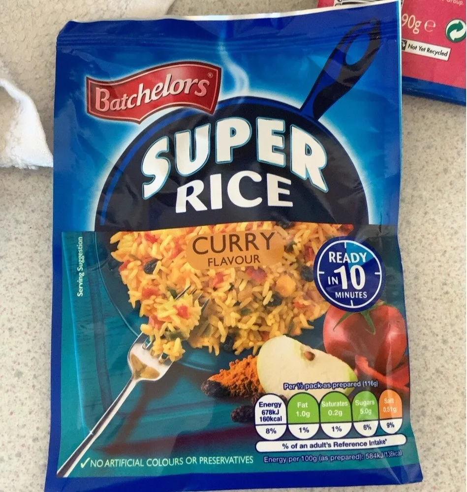 Super rice curry flavour
