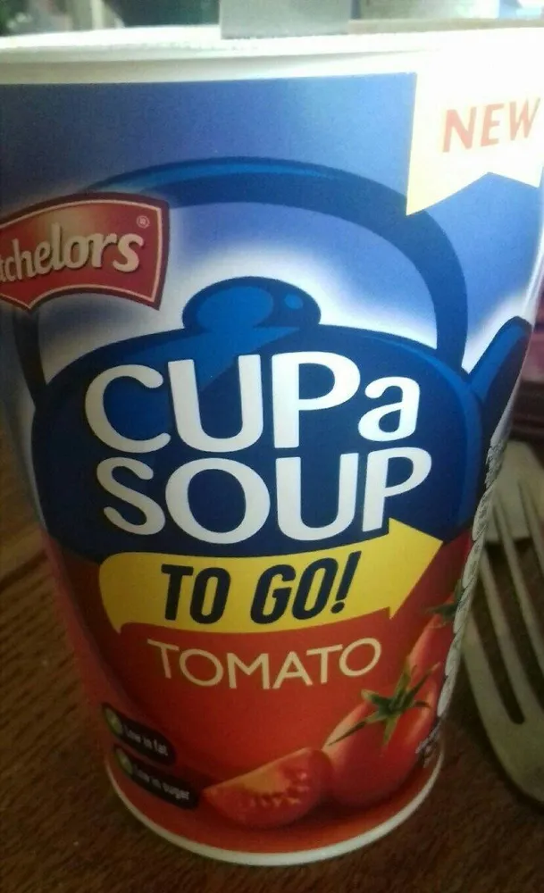 Cup a soup to go! Tomato