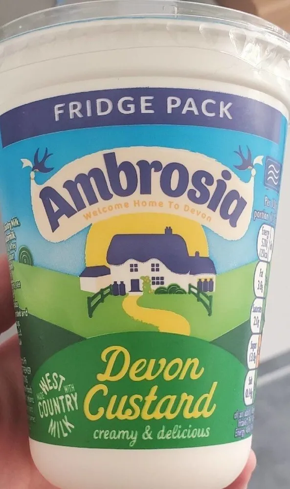 Devon custard - fridge pack