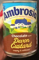 Chocolate devon custard