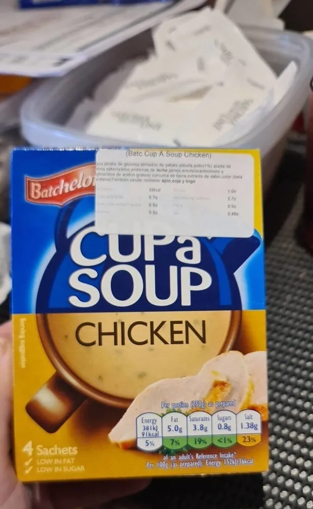 Cupa soup Chicken