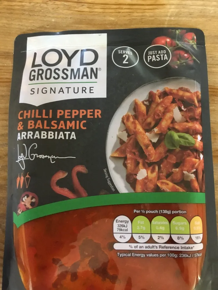 Chilli pepper & balsamic arrabbiata