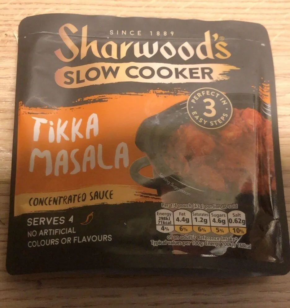 slow cooker tikka masala sauce