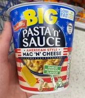 Pasta ‘n’ sauce American Style Mac n Cheese
