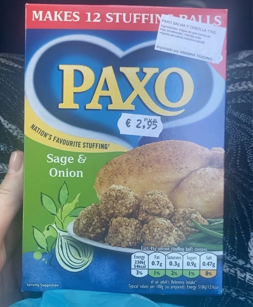 Sage & Onion Stuffing Mix