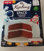 Space chocolate cake mix