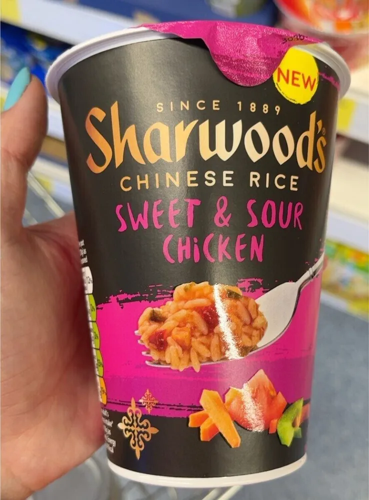 NEW Sharwood's CHINESE RICE SWEET & SOUR CHICKEN
