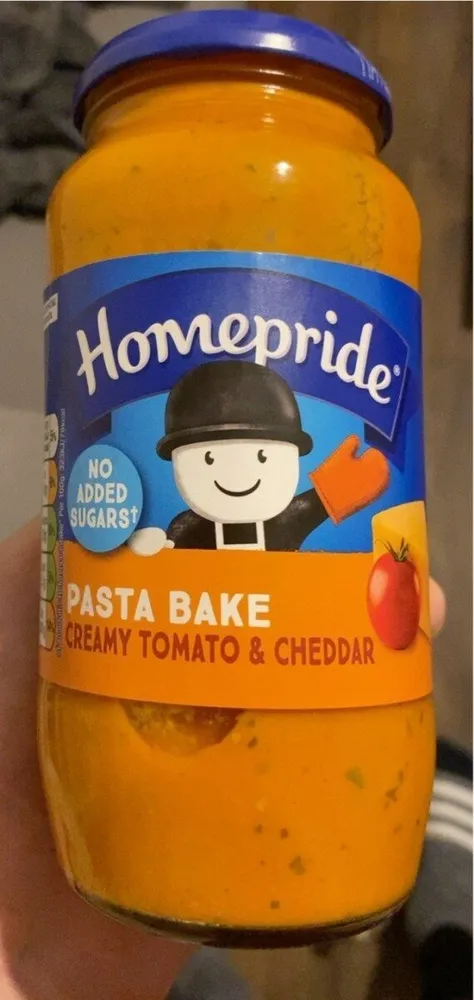 pasta bake creamy tomato & cheddar