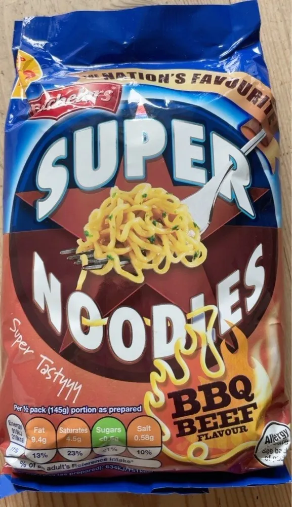 Super Noodles BBQ Beef