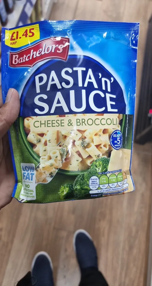 PASTA'n' SAUCE CHEESE & BROCCOLI