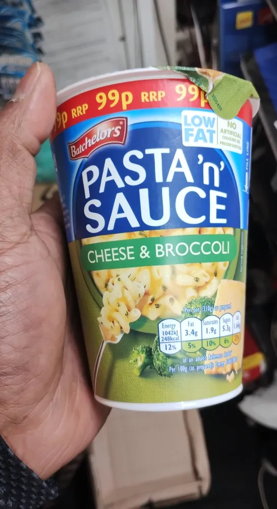 Pasta ’n’ Sauce Cheese & Broccoli